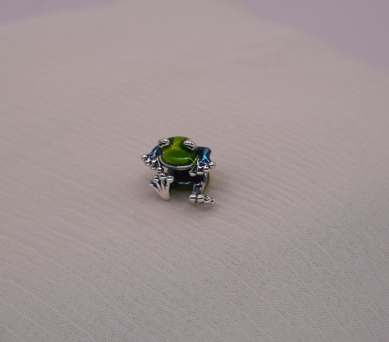 Ciondoli: Charm zu Pandora "Frosch" Silber 925 – Nuovo (secondo la descrizione) da Niederbüren venduto da Fidi5
