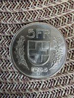 5 Franken Muenze 1965 CHF Suisse sehr schöner Zustand