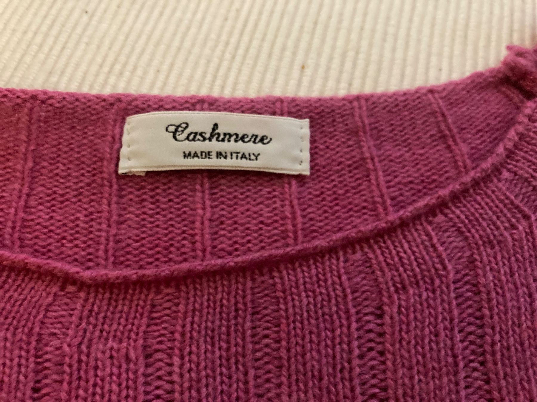 Maglioni & Felpe: Cashmere: Rippen Pullover mit Kaschmir / Wolle Gr.36 – Usato da Stetten AG venduto da Hanya 3