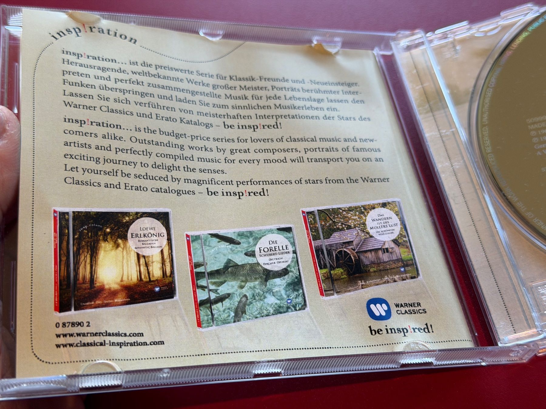 CD: Schubert, Hermann Prey, Karl Engel - Winterreise - KA02E – Usato da Küsnacht ZH venduto da Jazztilldawn 3