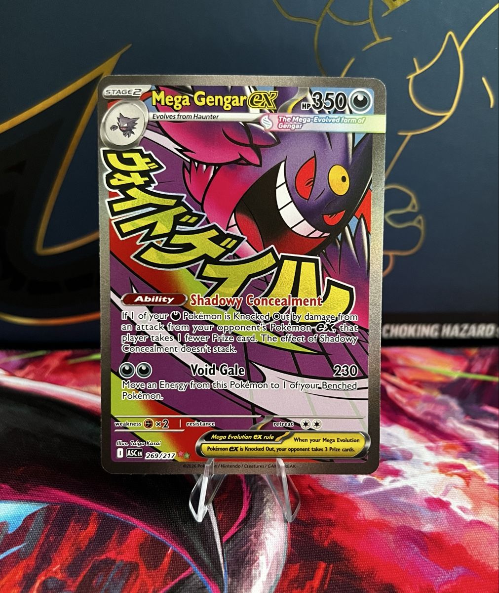 Pokémon Carte collezionabili: Pokémon Mega Gengar ex #269/217 - ASC - EN – Nuovo (secondo la descrizione) da Wädenswil venduto da TaSch77