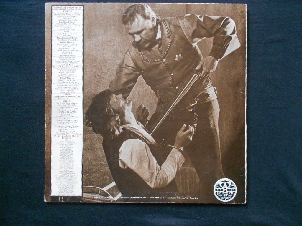 Dischi in vinile: BOB DYLAN  -  PAT GARRETT & BILLY THE KID – Usato da Bex venduto da Giorgiob 1
