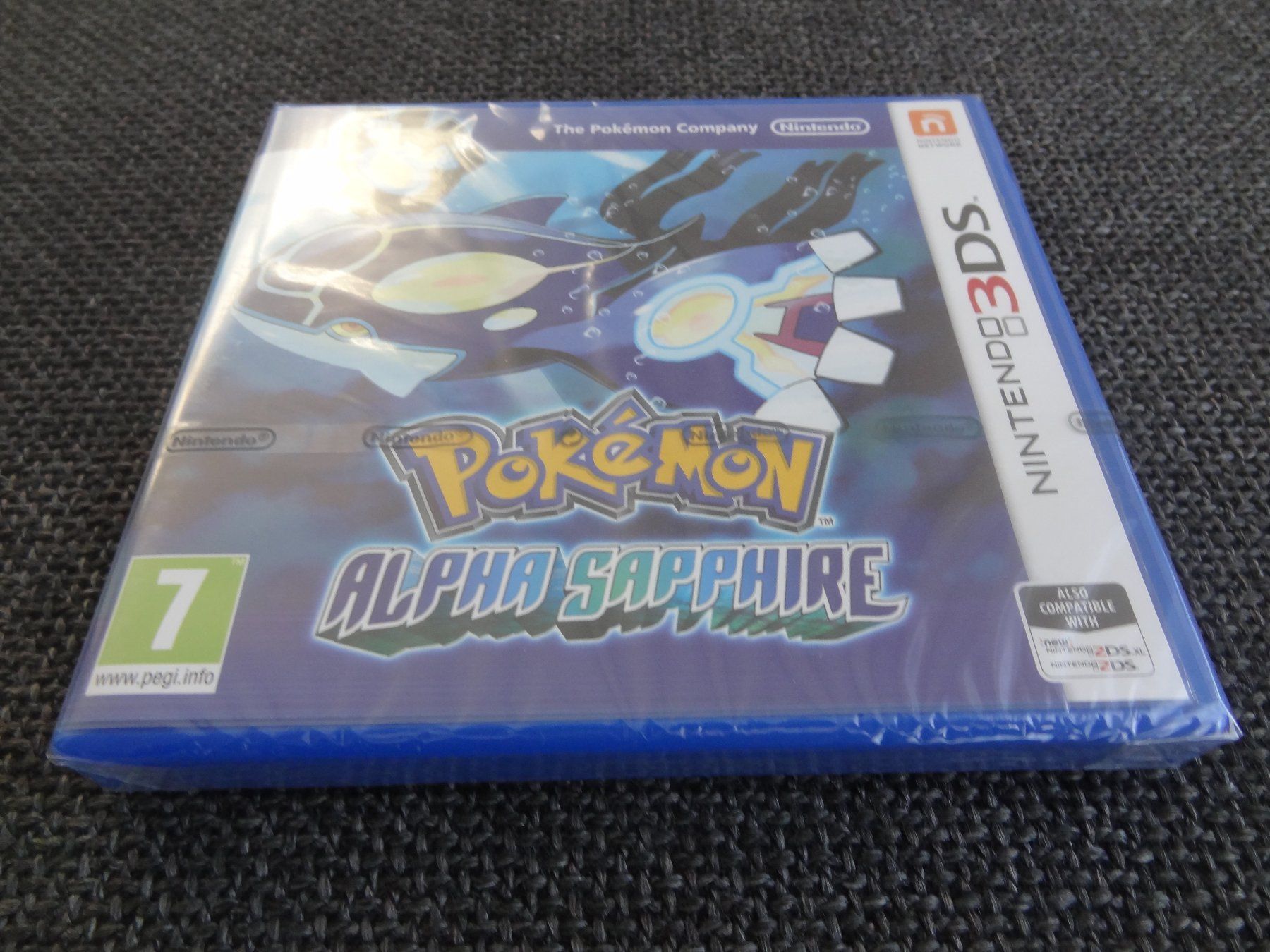 Pokémon Giochi: Pokémon Alpha Sapphire Nintendo 3DS UK-Version blue case NEU – Nuovo e nell'imballaggio originale da Lyss venduto da Famicom 1