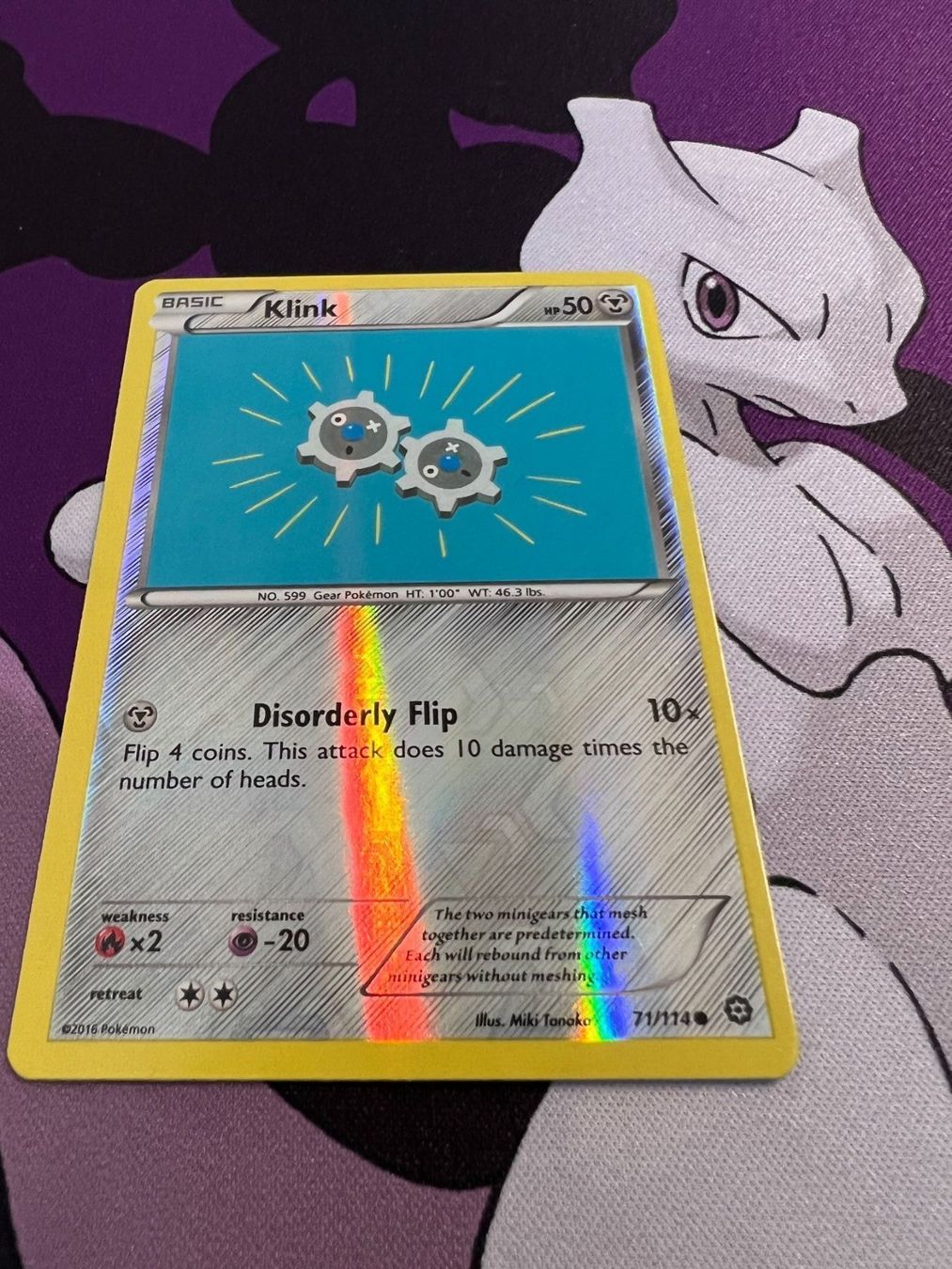 Pokémon Sammelbilder & Trading cards: Klink (STS 71) / Reverse Holo / Steam Siege – Gebraucht aus Bülach von CherryBlu