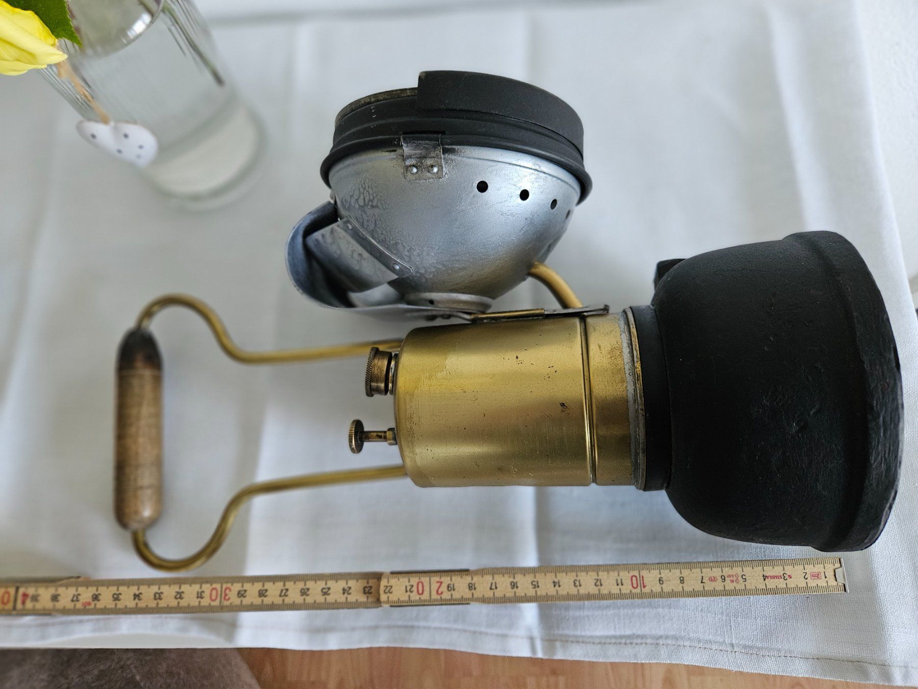 Lampes: Originale antike Grubenlampe / Karbidlampe – D'occasion à Untervaz par FullFlap777 4