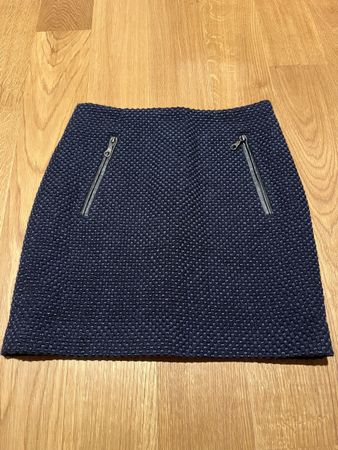 Eleganter Jupe dunkelblau Esprit S 36 Rock