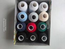 Nähgarn Set 12 Farben