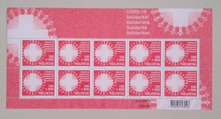 Tutti i francobolli: Kleinbogen Corona Covid-19, Postfrisch – Usato da Basel venduto da Palmenland