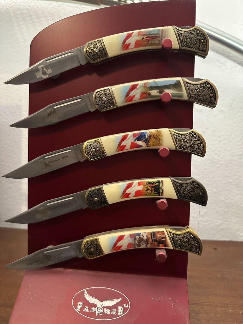 Coltelli: Coltelli Falkner – Nuovo e nell'imballaggio originale da Magadino venduto da gia_pf2f
