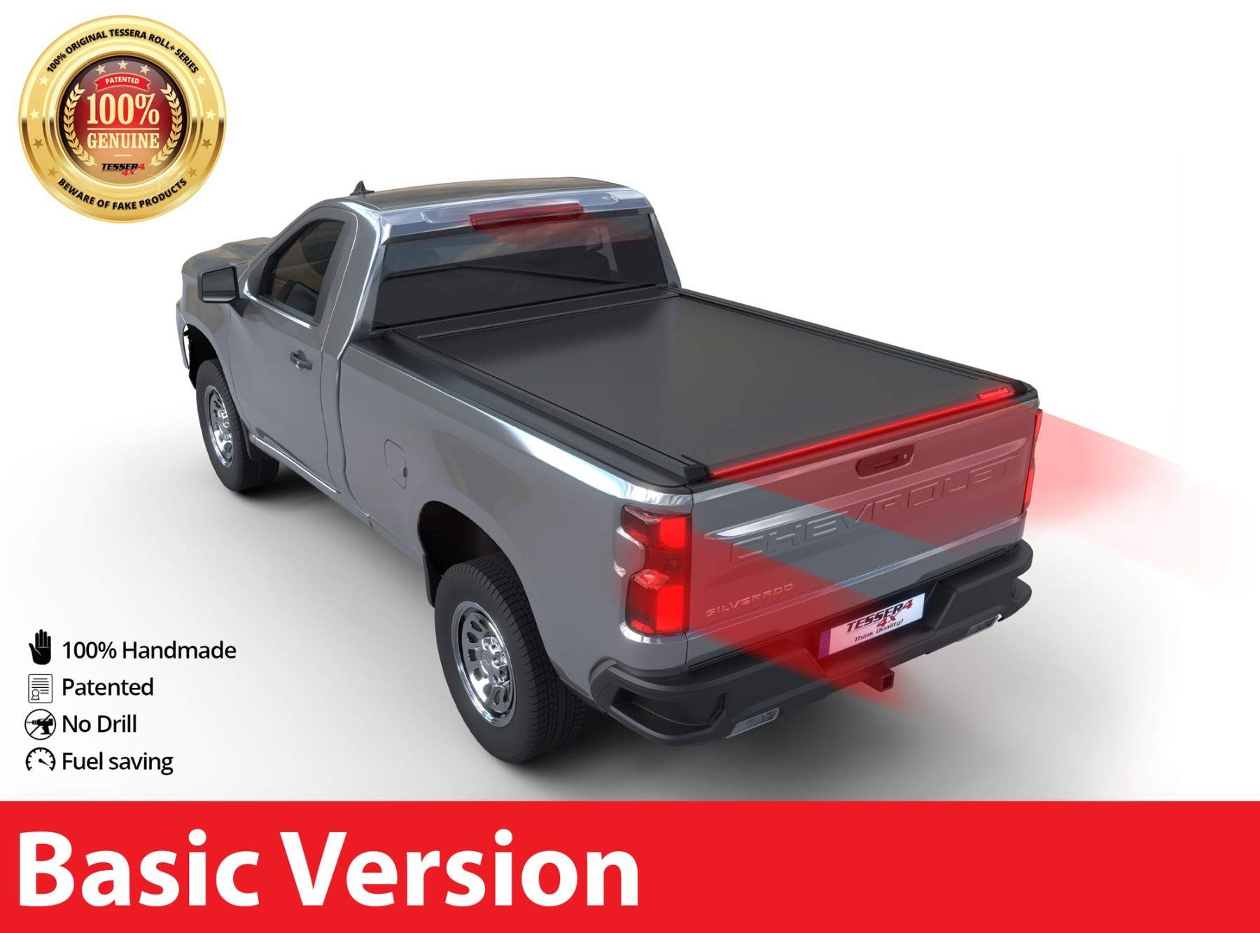 Chevrolet Tutti i ricambio: Tessera Roll+ Laderaumabdeckung Chevrolet Silv. 2019+ stand. – Nuovo e nell'imballaggio originale da Aeschlen venduto da Tesser4x4Schweiz