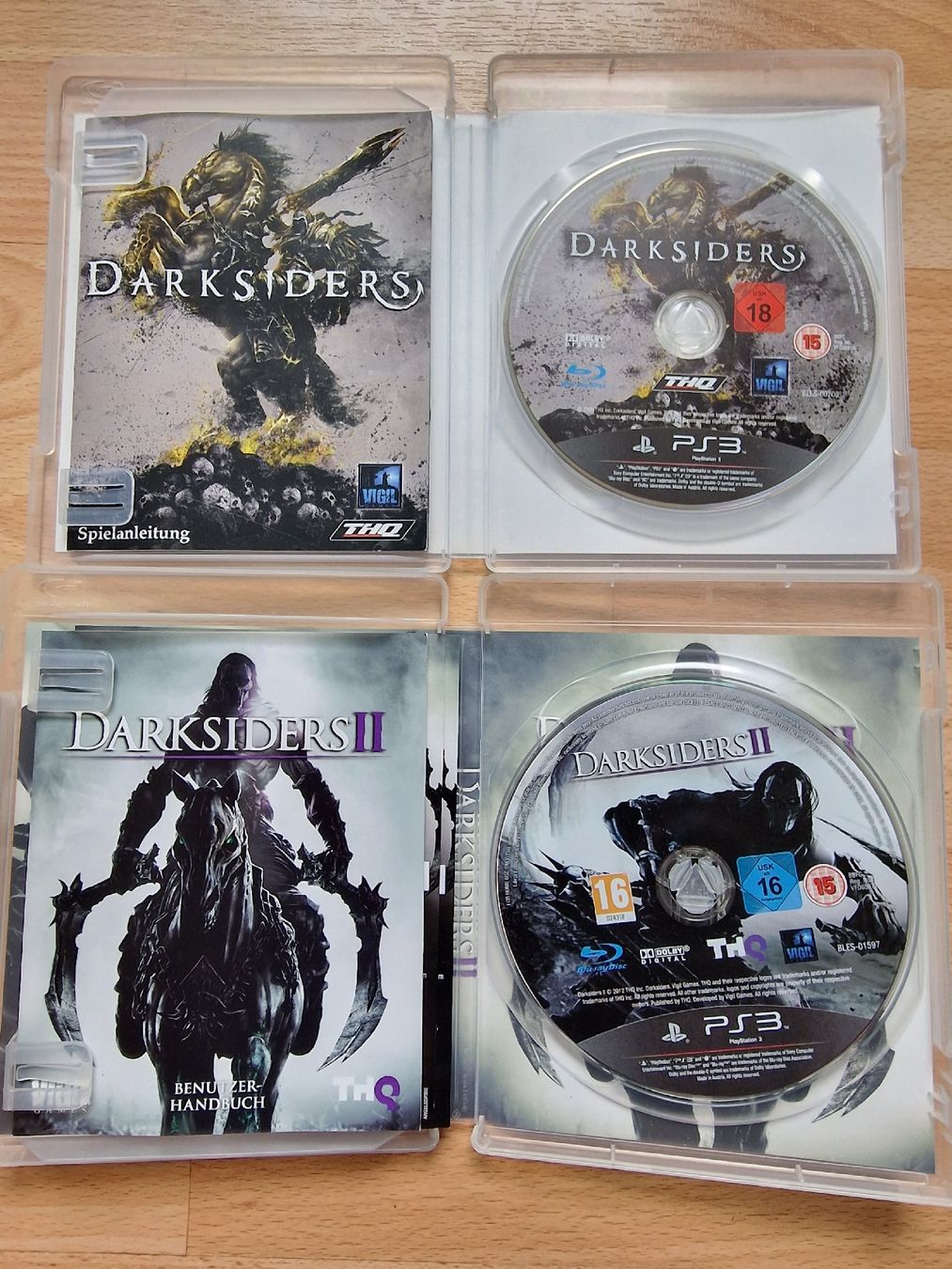Giochi: 2x PS3 Spiele Darksiders 1 Darksiders 2 First Edition CIB – Usato da Fahrwangen venduto da luk_bhw7 1