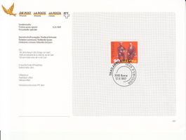 Sammelblätter PTT SBK 497 mit ET