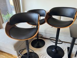 3er-Set Barstühle  Modern & Stabil, muss schnell weg!!