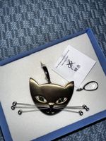 Pierre Lang,  Anhänger Katze in Gold-Optik, Vintage