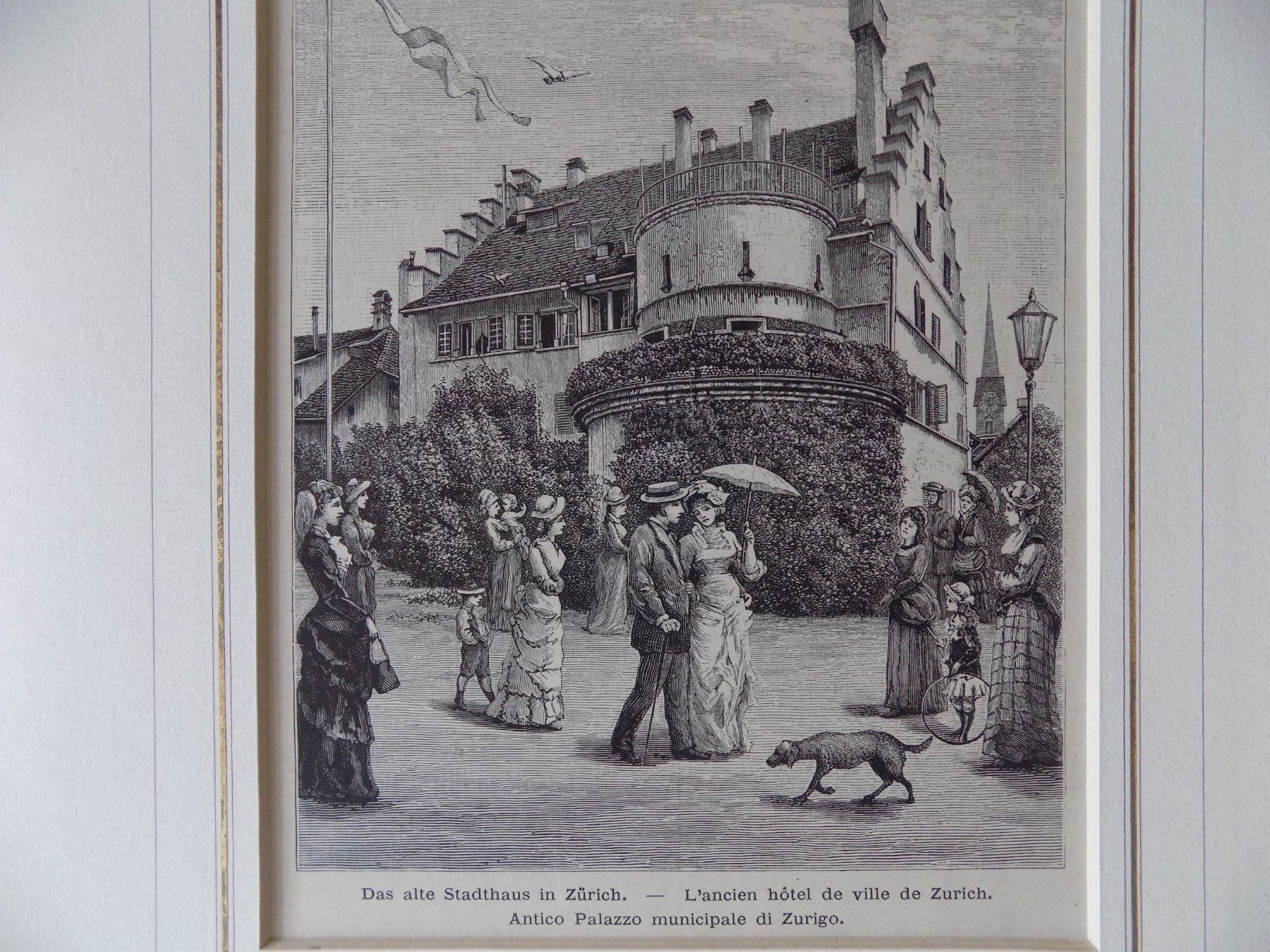 Gravures: altes Stadthaus Zürich – D'occasion à Risch par Rischli15 2