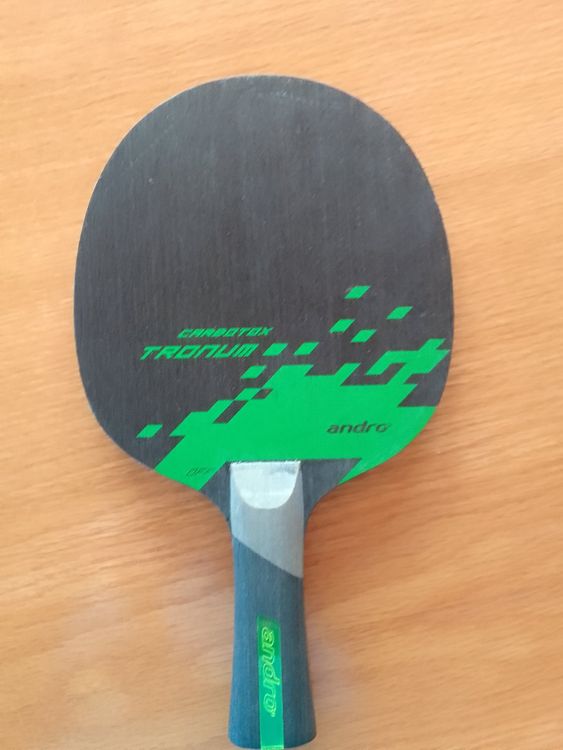Tischtennisholz Andro Carbotox Tronum (Gebraucht) in watt für CHF 10 ...
