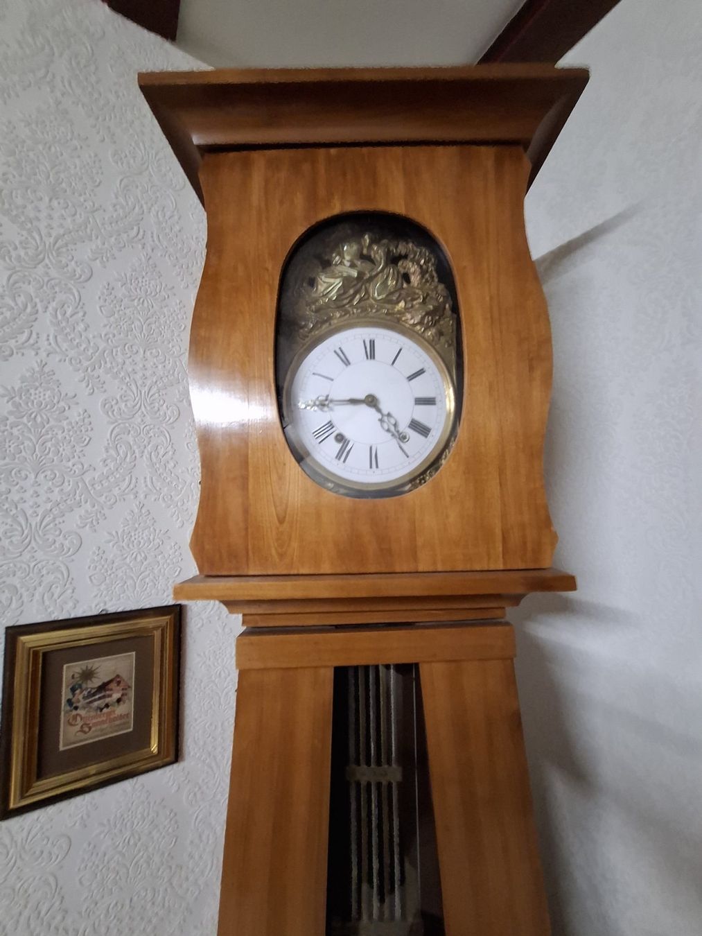Stand- & Wanduhren: Antike Standuhr aus Holz – Gebraucht aus Bassecourt von spargel13 1