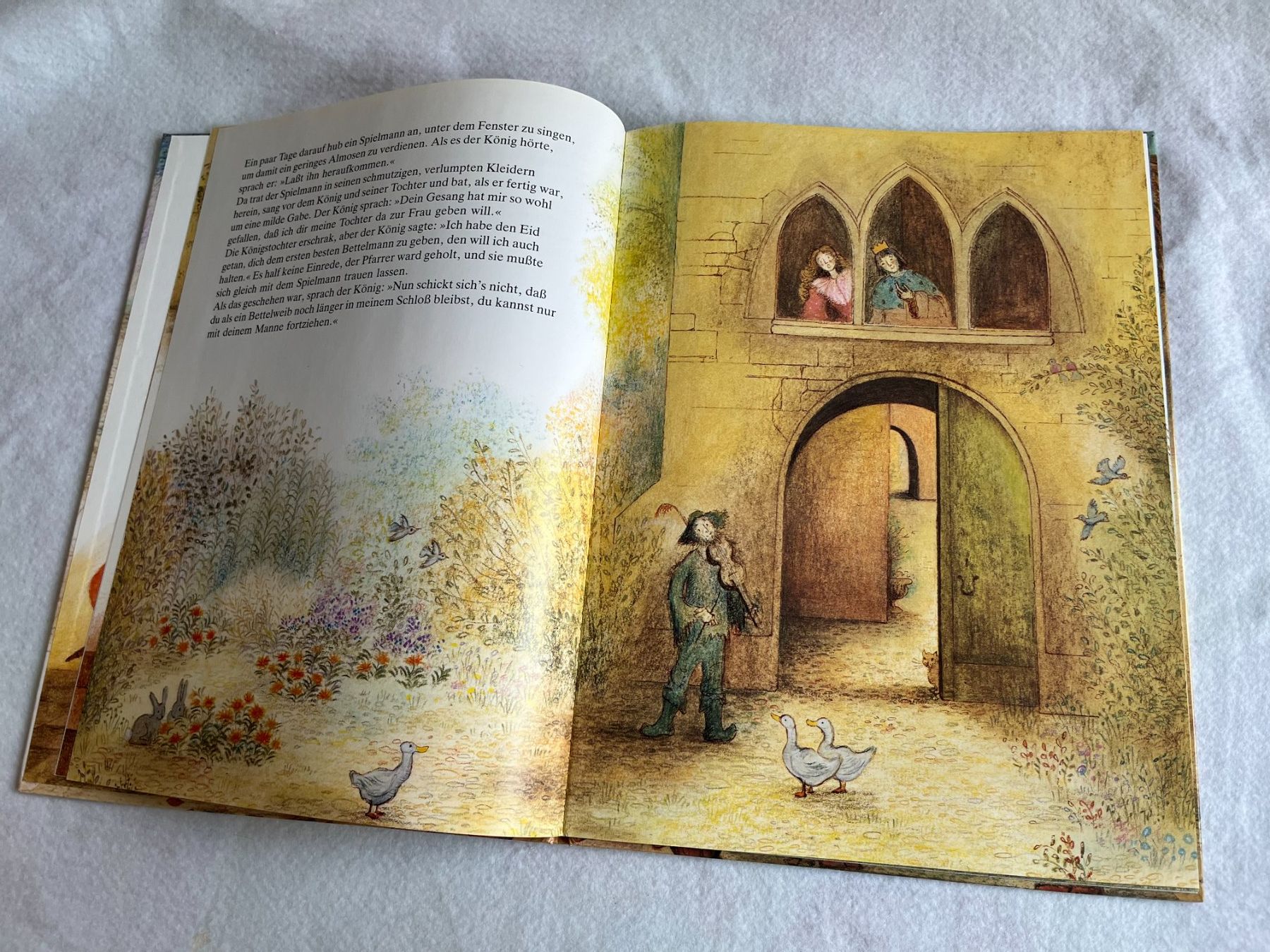 Libri: Märchenbuch "König Drosselbart" Grimm Bernadette NordSüd – Usato da Altendorf venduto da herkules74 3