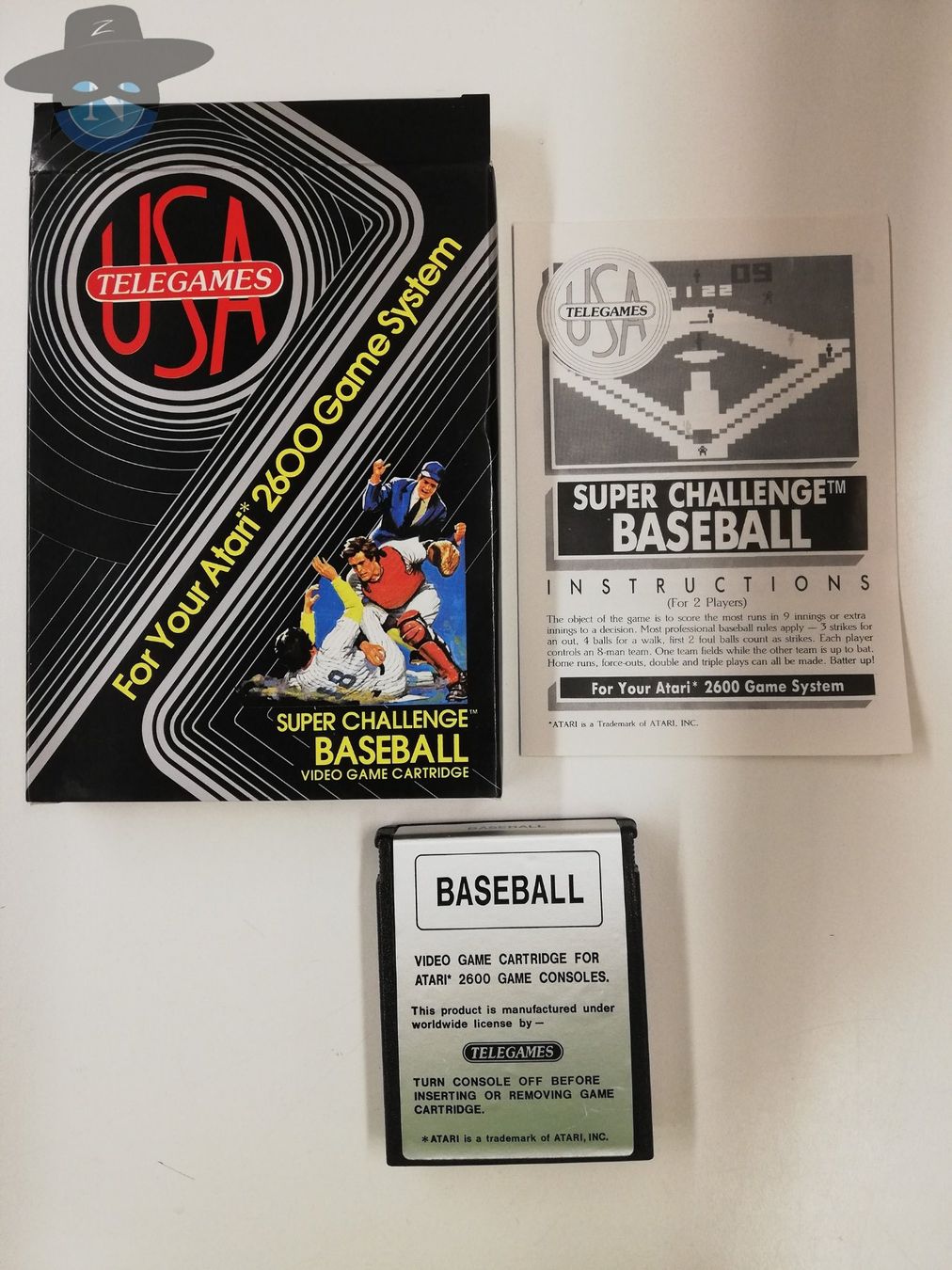 Atari Giochi: Super Challenge Baseball / Atari VCS 2600 – Usato da St. Gallen venduto da zorro_dc
