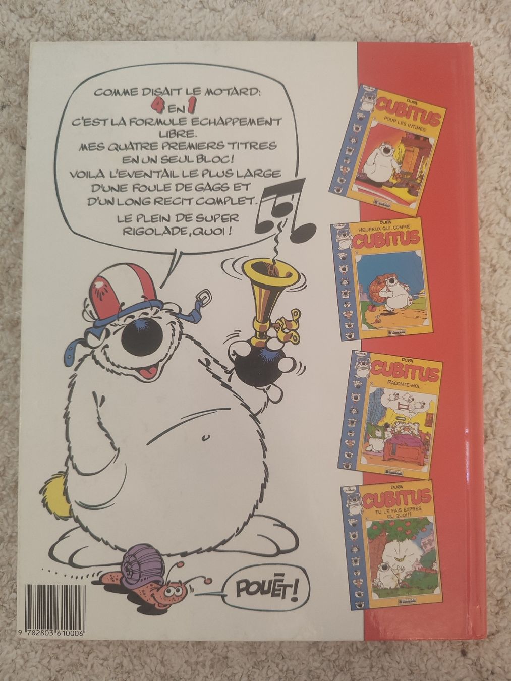 BD: Super Cubitus - Tome 2 - EO - TBE – D'occasion à Bougy-Villars par Vogue 2