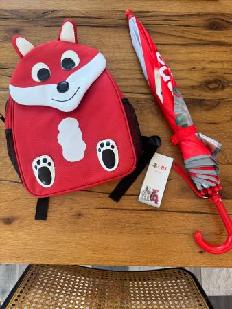 UBS 🦊❤️ 🎒 sac à dos & parapluie