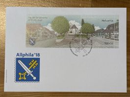 Ersttagsbrief von Tag der Briefmarke 2018 Allschwil