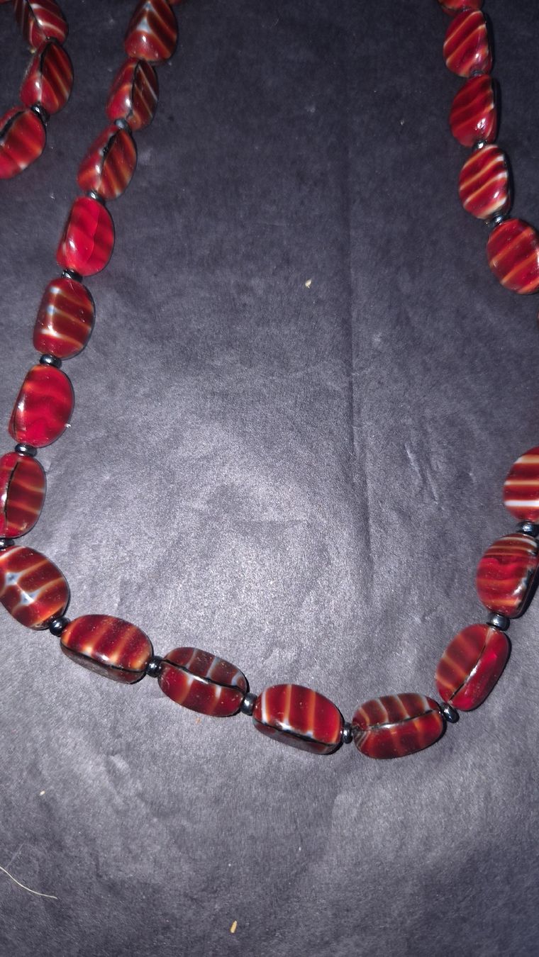 Sonstiger Schmuck: Schmuckset Böhmische Glasperlen Konvolut  – Neu (gemäss Beschreibung) aus Kölliken von Upcycling-by-Mc-TAM 3