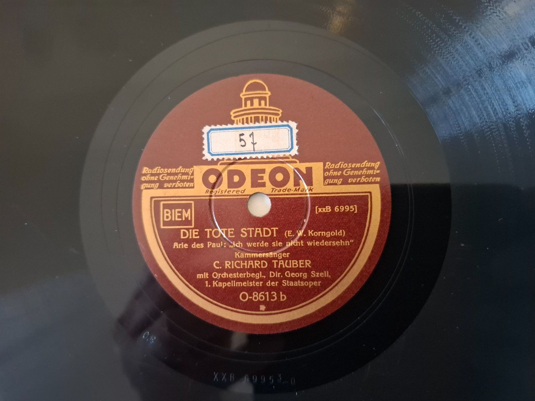 Dischi in vinile: Schellackplatte: Die tote Stadt – Nuovo e nell'imballaggio originale da Luzern venduto da globinhood