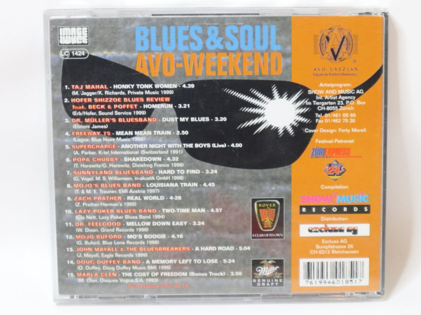 CD: CD Blue & Soul AVO-Weekend – Usato da Eschenbach SG venduto da Astalavista 1