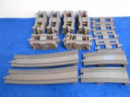 Duplo Schienen 20 Kurven + 14 Gerade in altgrau (Set  242 )