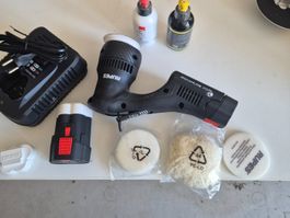 Rupes HLR75 mini Extenterpoliermaschine mit Zubehör
