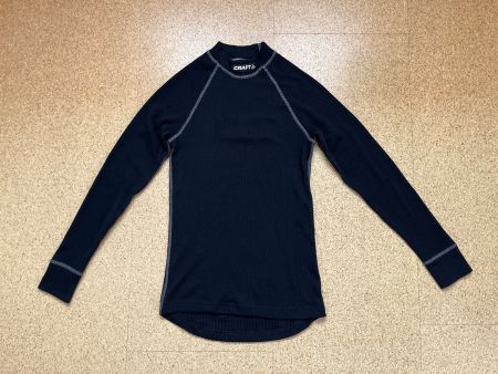 Thermoshirt langarm von CRAFT, schwarz, Gr. 146/152