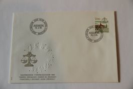 FDC, Tierkreiszeichen, 19.2.1985, Wert Fr. 2.50
