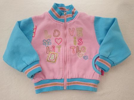 Mädchen Jacke Miss Gang  Gr. 92 Rosa Blau