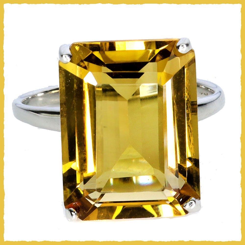 Anelli: CITRINE , Citrin Ring 925 Silber – Nuovo e nell'imballaggio originale da Oberglatt ZH venduto da Goldfee1 3