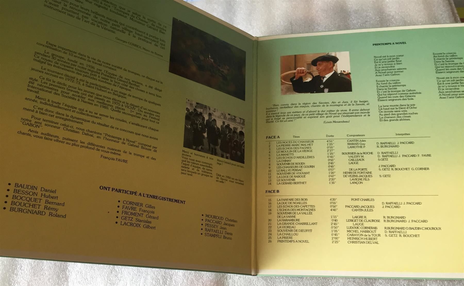 Dischi in vinile: Trompes de Chasse de Bonne - Vinyle Rare – Usato da Genève venduto da Cockattoo 4