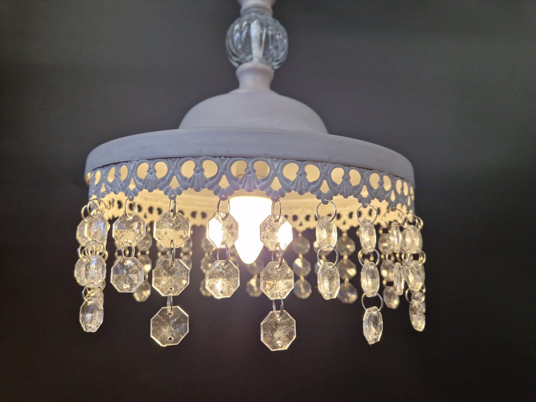 Kronleuchter & Deckenlampen: graue Deckenlampe – Gebraucht aus Muhen von Restwert_Muhen 6
