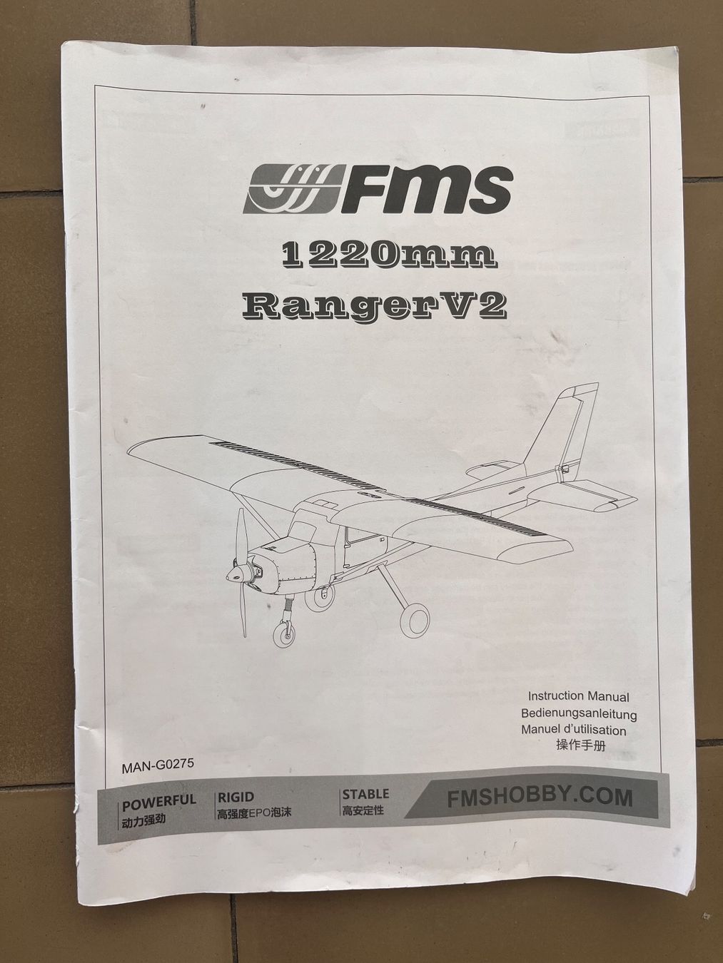 FMS Modellismo RC: Modellflugzeug FMS Ranger V2 gebraucht – Usato da Zürich venduto da J0nas 6