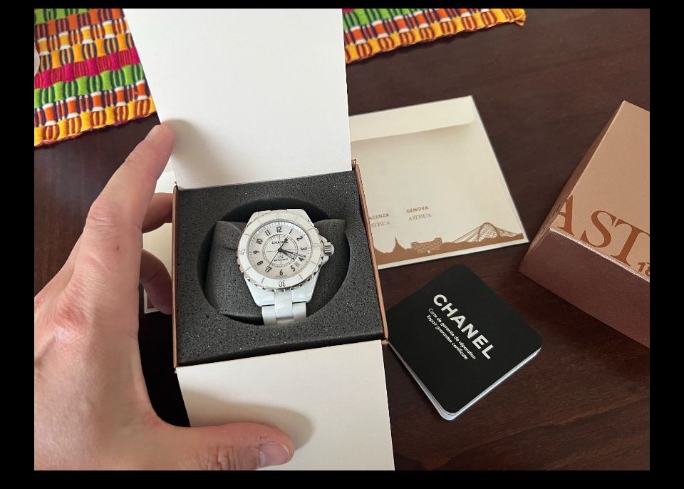 Chanel Orologi: Chanel J12, frisch ab Service! – Usato da Riehen venduto da salc 1