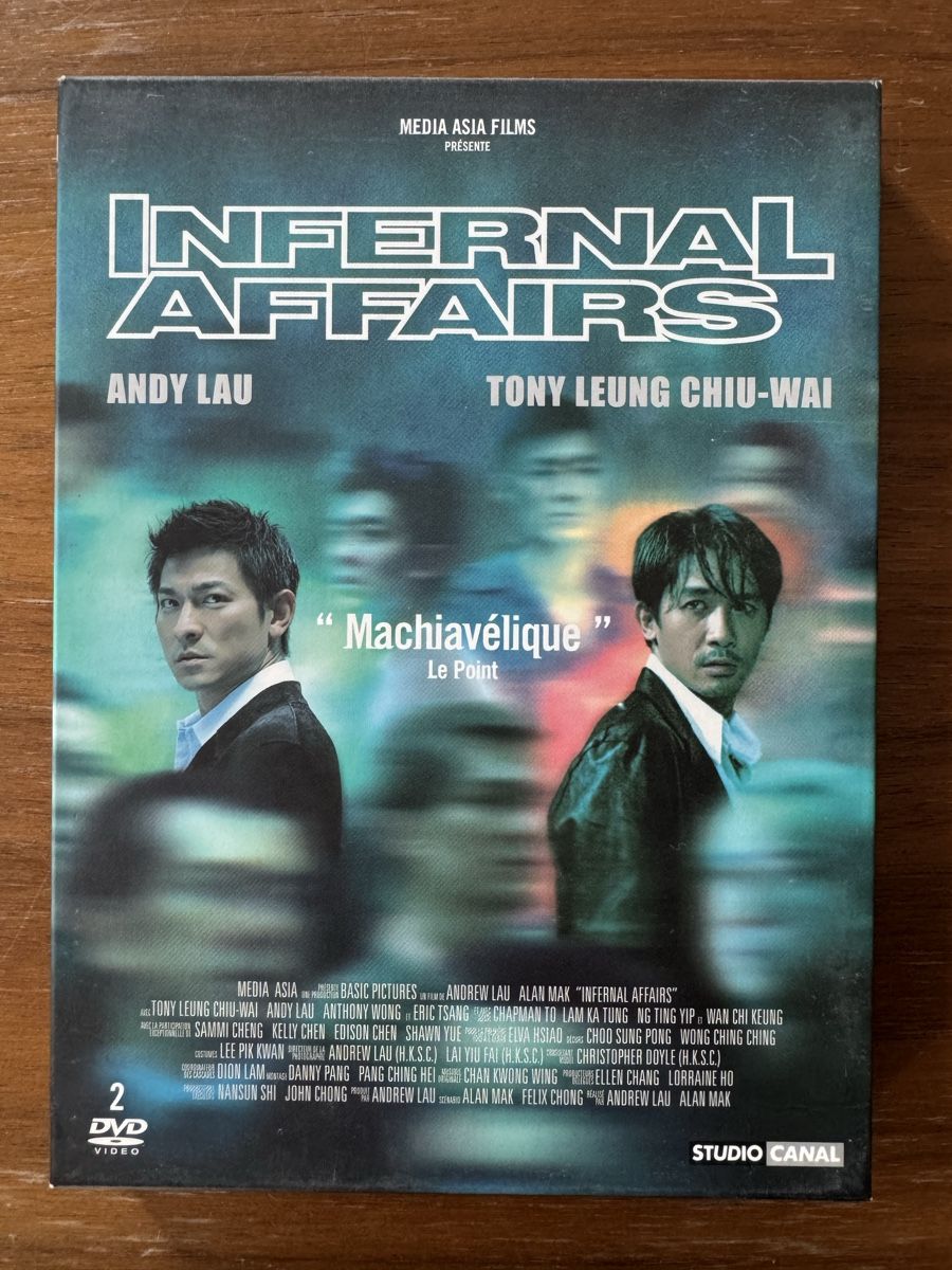 Tutti i DVDs: Infernal Affairs (dvd, z2) – Usato da Biel/Bienne venduto da inf_mr5w