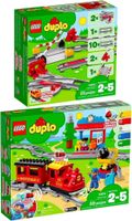 LEGO Duplo Set Eisenbahn Schienen 10882 Dampfeisenbahn 10874