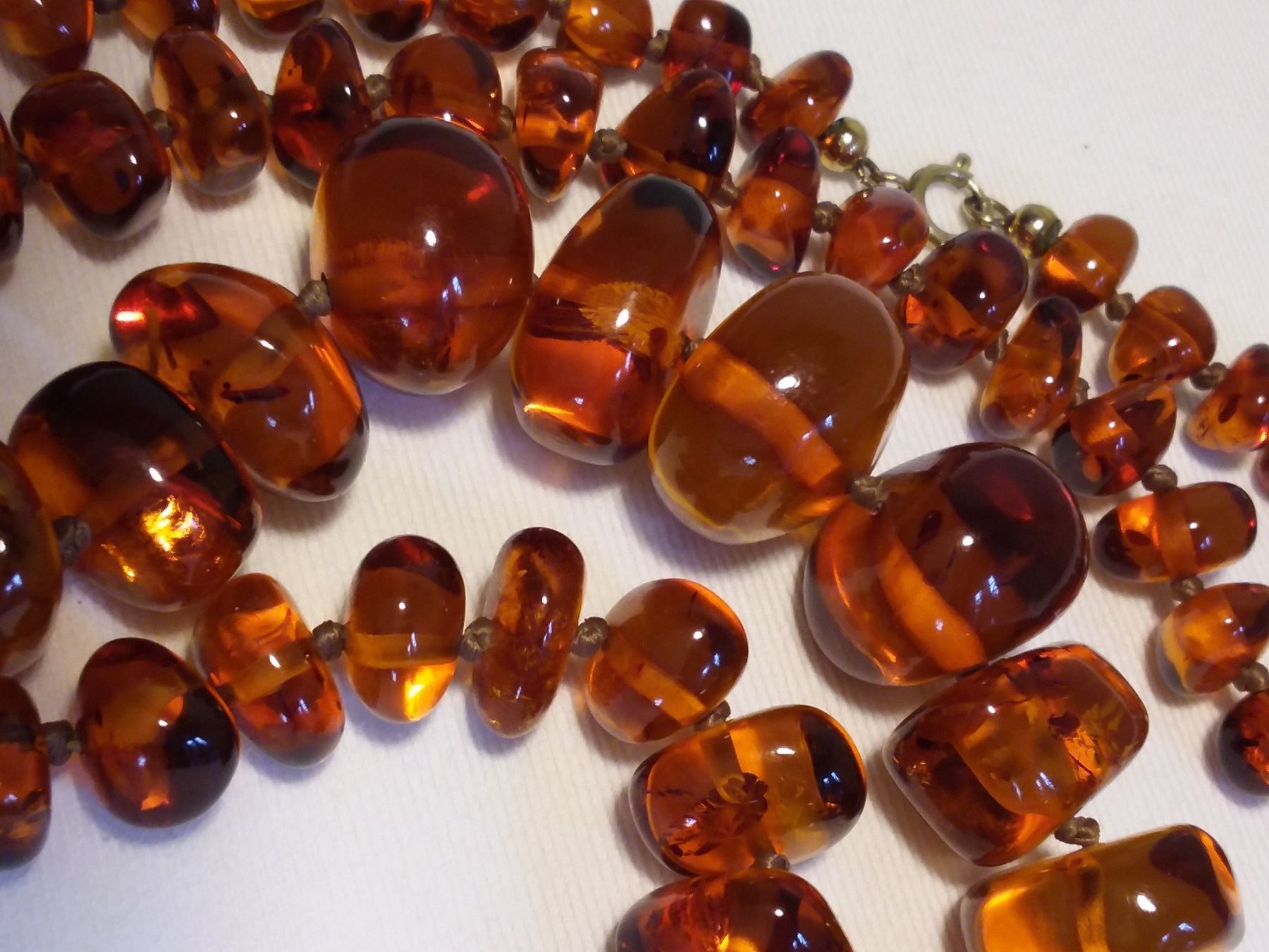 Ketten: Top wunderschöne Echte BERNSTEIN Halskette Collier – Gebraucht aus Zürich von gutsan 1