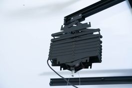 Schere für Deckenschienen-System Fotostudio