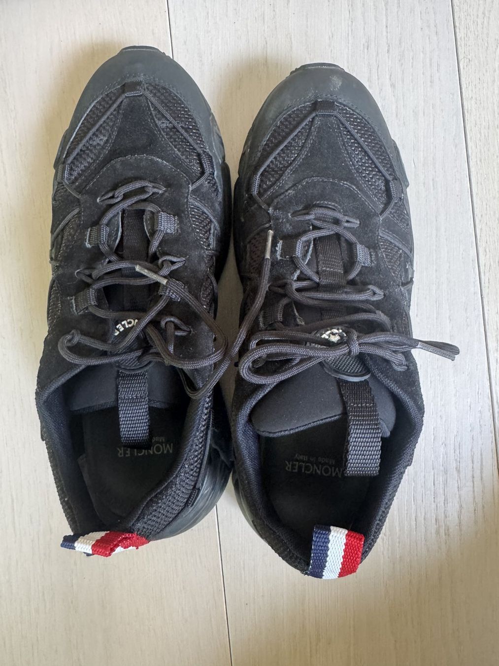 Moncler Herrenschuhe: Baskets Moncler Noires - 42 – Gebraucht aus Vandoeuvres von mathdriving 5