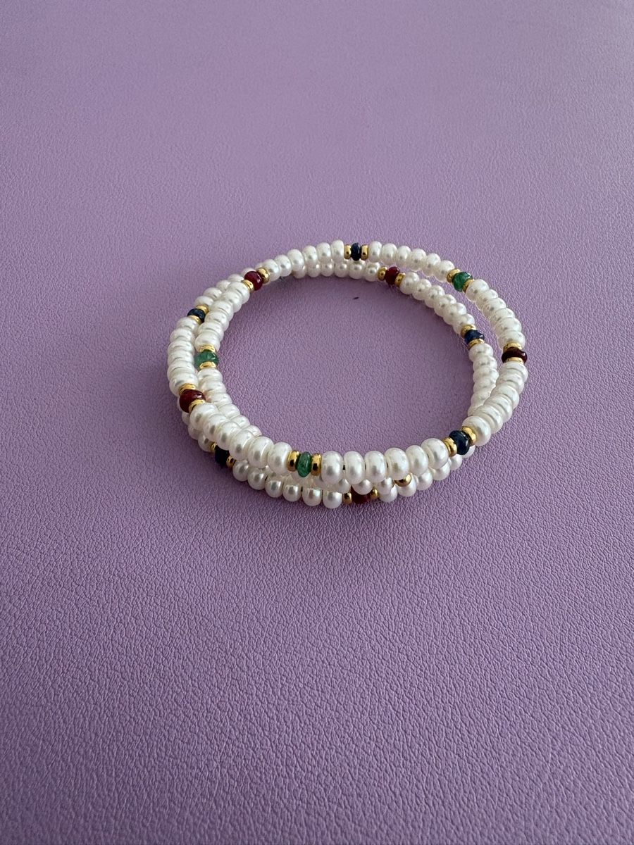 Bracciali & Braccialetti: Perlenarmband (Reif)  – Nuovo (secondo la descrizione) da Siglistorf venduto da chrugi61