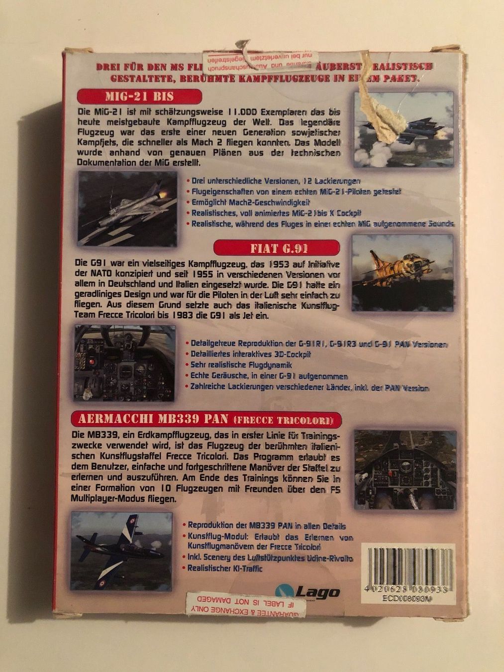Spiele: Flight Simulator 2004 Add On für PC – Gebraucht aus Kestenholz von Inna09 1