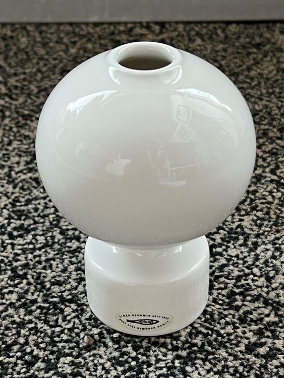 Bama Kugelvase Mit Untersetzer – Steinoptik, Für Innen & Außen, 40,5 X 32 Cm, 23 Liter