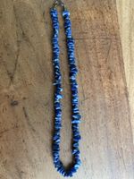 Lapislazuli Halskette Splitterkette