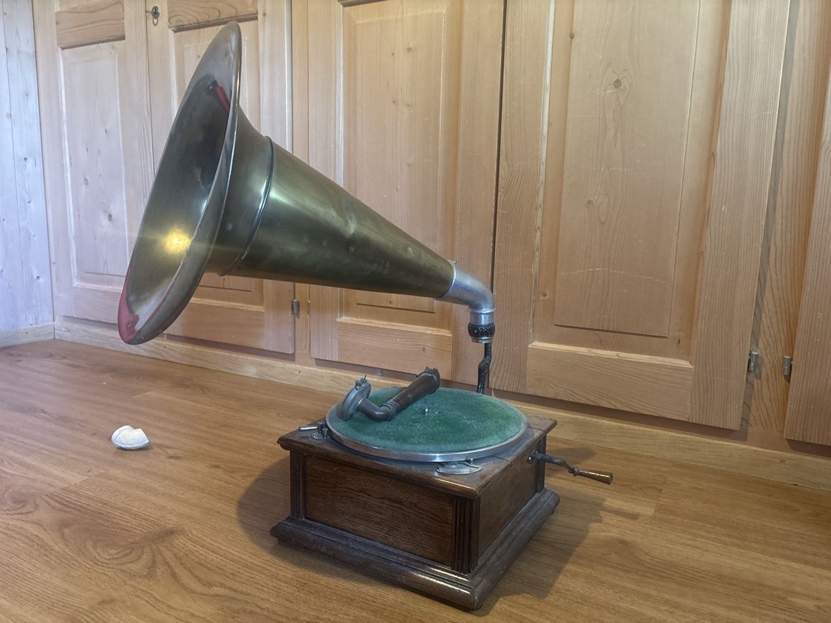 Plattenspieler: Grammophon Defekt – Gebraucht aus Lauenen b. Gstaad von ile_pv9h
