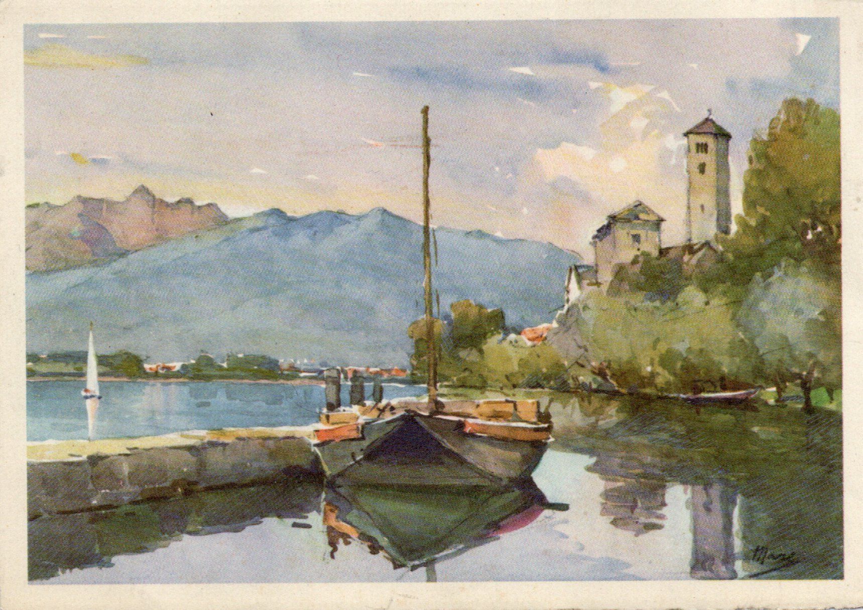 Ansichtskarten: Rivapiana - Lago Maggiore – Neu (gemäss Beschreibung) aus Melano von pisonsdro